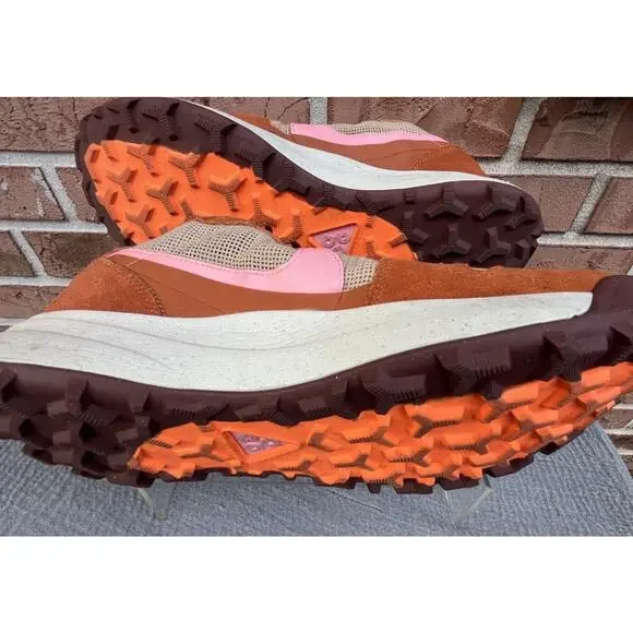 Men's Nike ACG Lowcate Dark Russet Trail Athletic Sneaker Size 14